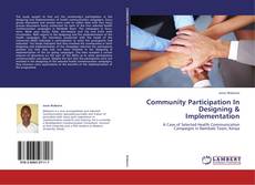 Copertina di Community Participation In Designing & Implementation