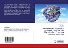 Capa do livro de The Impact of the Global Financial Crisis on the Macedonian Economy 