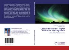 Buchcover von Cost and Benefit of Higher Education in Bangladesh