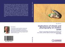 Copertina di Implications of climate and physiography on modern sands
