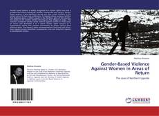 Capa do livro de Gender-Based Violence Against Women in Areas of Return 