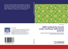 Couverture de KBM method for fourth order nonlinear differential systems