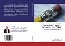 Copertina di Constructivist Learning Environments in Turkey