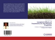 Buchcover von Longterm Effects of Treatments on Soil Physical Properties