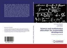 Portada del libro de Science and mathematics education for sustainable development