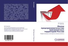 Buchcover von Малое предпринемательство приграничных территорий России