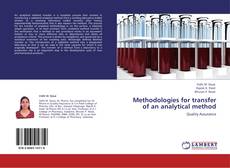 Buchcover von Methodologies for transfer of an analytical method