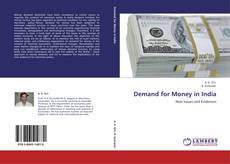 Demand for Money in India kitap kapağı