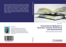 Bookcover of Instructional Methods in Business: Learner Preference and Achievement
