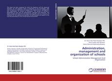 Buchcover von Administration, management and organization of schools