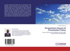 Buchcover von Perspectives Impact of Privatisation Policy