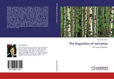 Buchcover von The linguistics of narrative