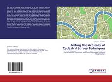 Capa do livro de Testing the Accuracy of Cadastral Survey Techniques 
