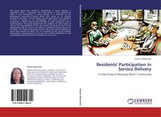 Copertina di Residents' Participation in Service Delivery