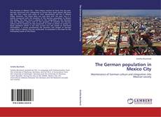 Buchcover von The German population in Mexico City