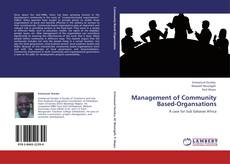 Capa do livro de Management of Community Based-Organsations 