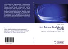 Fast Relevant Simulation in Finance kitap kapağı