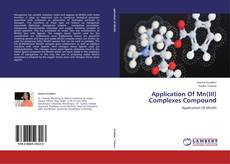 Buchcover von Application Of Mn(III) Complexes Compound