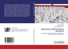 Couverture de Dynamics of Rural Power Structure