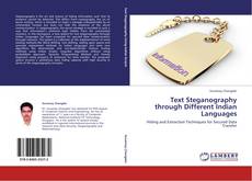 Portada del libro de Text Steganography through Different Indian Languages
