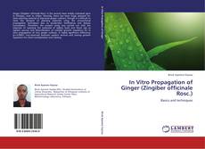 Buchcover von In Vitro Propagation of Ginger (Zingiber officinale Rosc.)