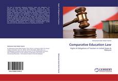 Capa do livro de Comparative Education Law 