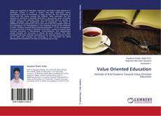 Bookcover of Value Oriented Education