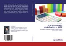 Buchcover von The Mozambican participation in SADC