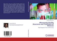Capa do livro de Microscopy,Quality Assurance and Treatment of Malaraia 