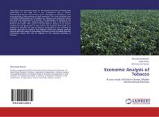 Economic Analysis of Tobacco kitap kapağı