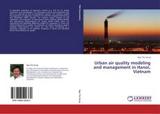 Portada del libro de Urban air quality modeling and management in Hanoi, Vietnam
