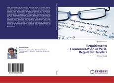 Capa do livro de Requirements Communication in WTO-Regulated Tenders 
