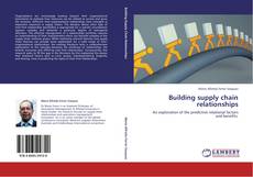 Buchcover von Building supply chain relationships