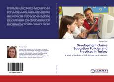 Обложка Developing Inclusive Education Policies and Practices in Turkey