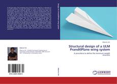 Couverture de Structural design of a ULM PrandtlPlane wing system