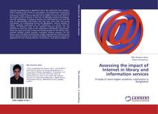 Buchcover von Assessing the impact of Internet in library and information services