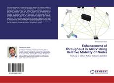 Portada del libro de Enhancement of Throughput in AODV Using Relative Mobility of Nodes