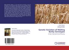 Copertina di Genetic Variation of Malting Barley Genotypes