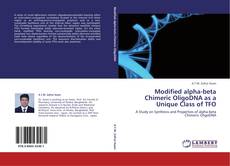 Buchcover von Modified alpha-beta Chimeric OligoDNA as a Unique Class of TFO