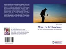 Couverture de African Herder' Knowledge: