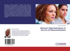 Capa do livro de Women's Representation in the Era of Decentralisation 