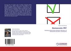 Democratic PR? kitap kapağı
