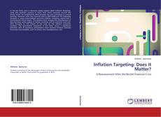 Buchcover von Inflation Targeting: Does It Matter?