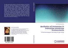 Aesthetics of Immersion in Interactive Immersive Environments kitap kapağı