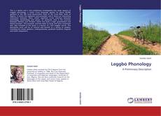 Bookcover of Leggbó Phonology