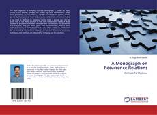 Portada del libro de A Monograph on Recurrence Relations