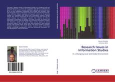 Capa do livro de Research Issues in Information Studies 