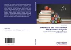 Обложка Interactive and Interactional Metadiscourse Signals