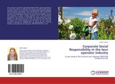 Corporate Social Responsibility in the tour operator industry kitap kapağı