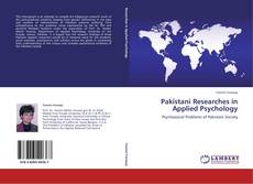Capa do livro de Pakistani Researches in Applied Psychology 